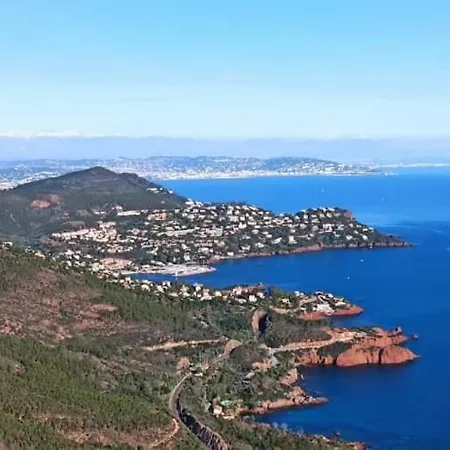 Vue Et Estérel Au Petit Paradis-terrasse 16 M2-cap Estérel-saint Raphaël Appartamento